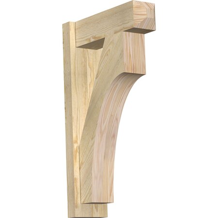 Ekena Millwork Westlake Rough Sawn Craftsman Outlooker, Douglas Fir, 6"W x 18"D x 30"H OUT06X18X30WTL04RDF